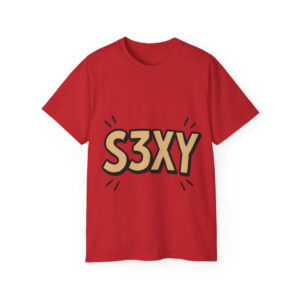 Unisex T-shirt “S3XY” – Red Edition